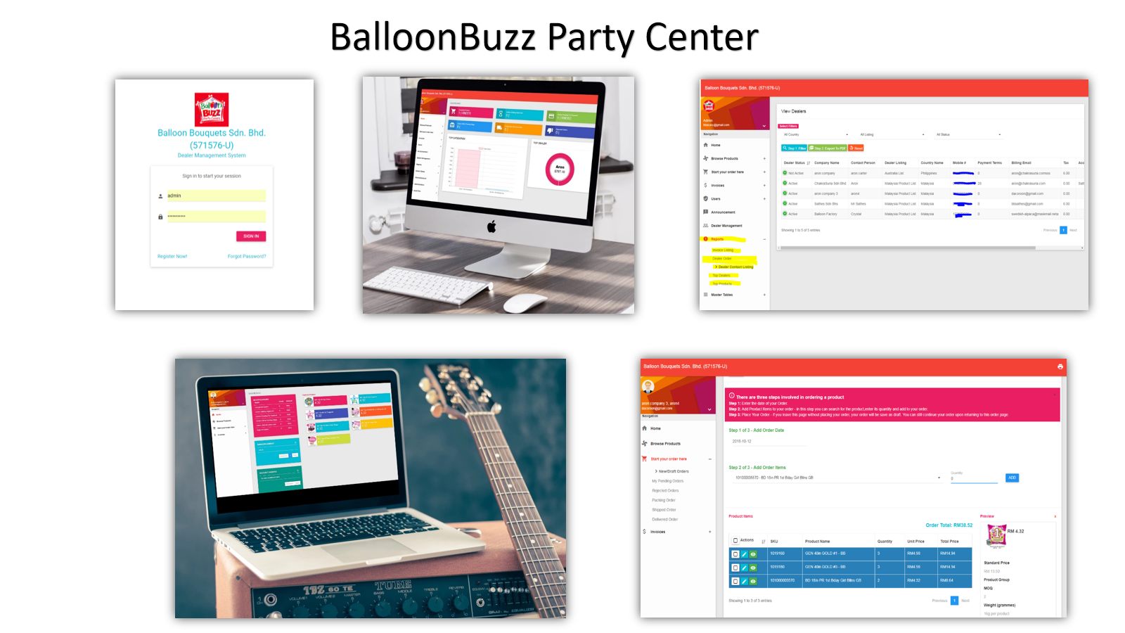 BalloonBuzz — Dealer Ordering cover