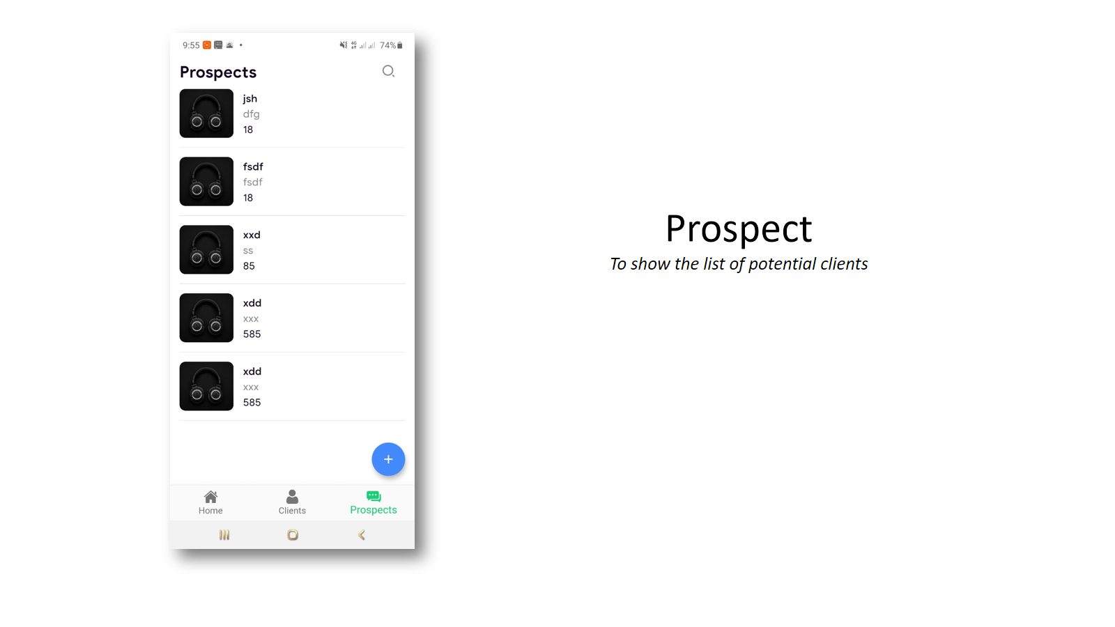 Bluelion — Micro Finance — screen 4