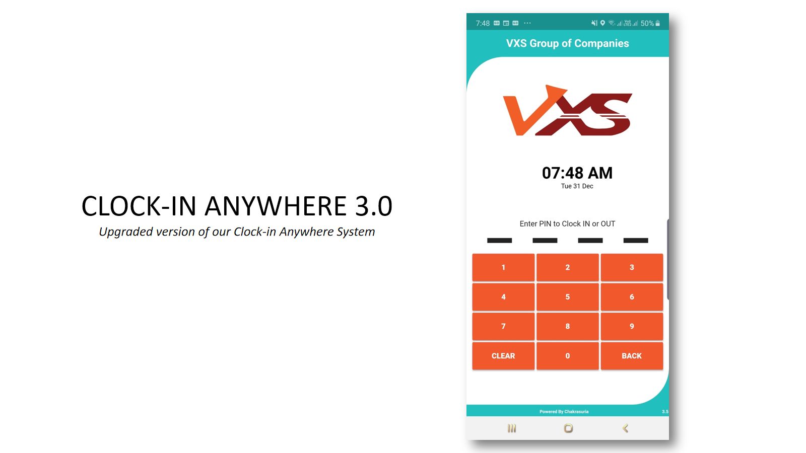 Clock-IN Anywhere 3.0 cover