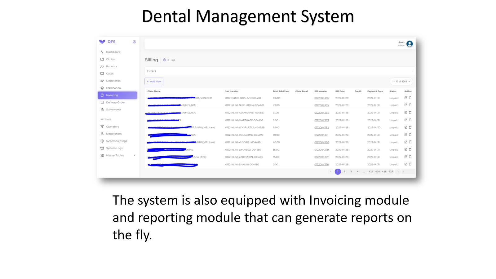 Dental Lab Management — screen 3