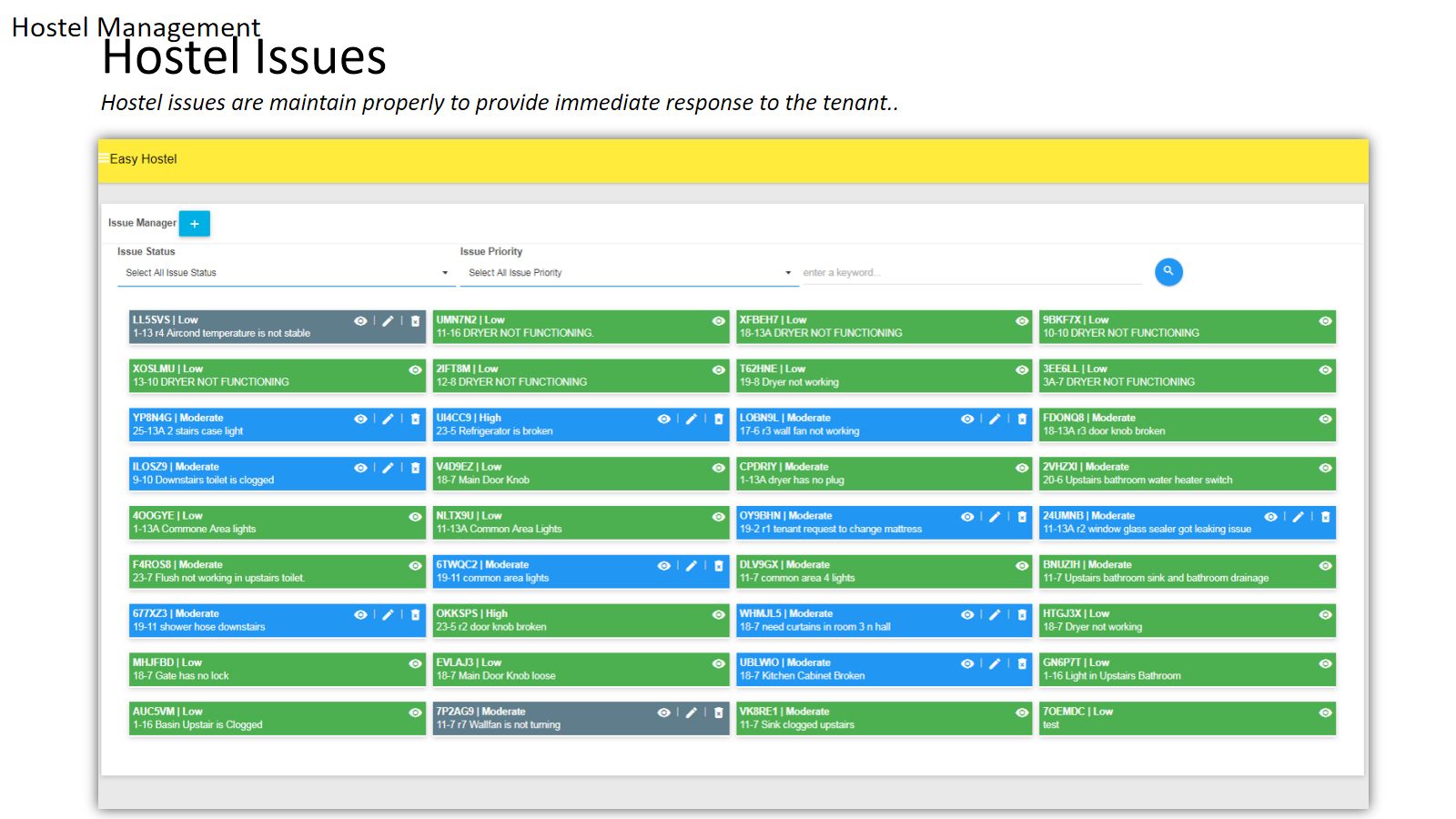 Hostel Management — screen 7