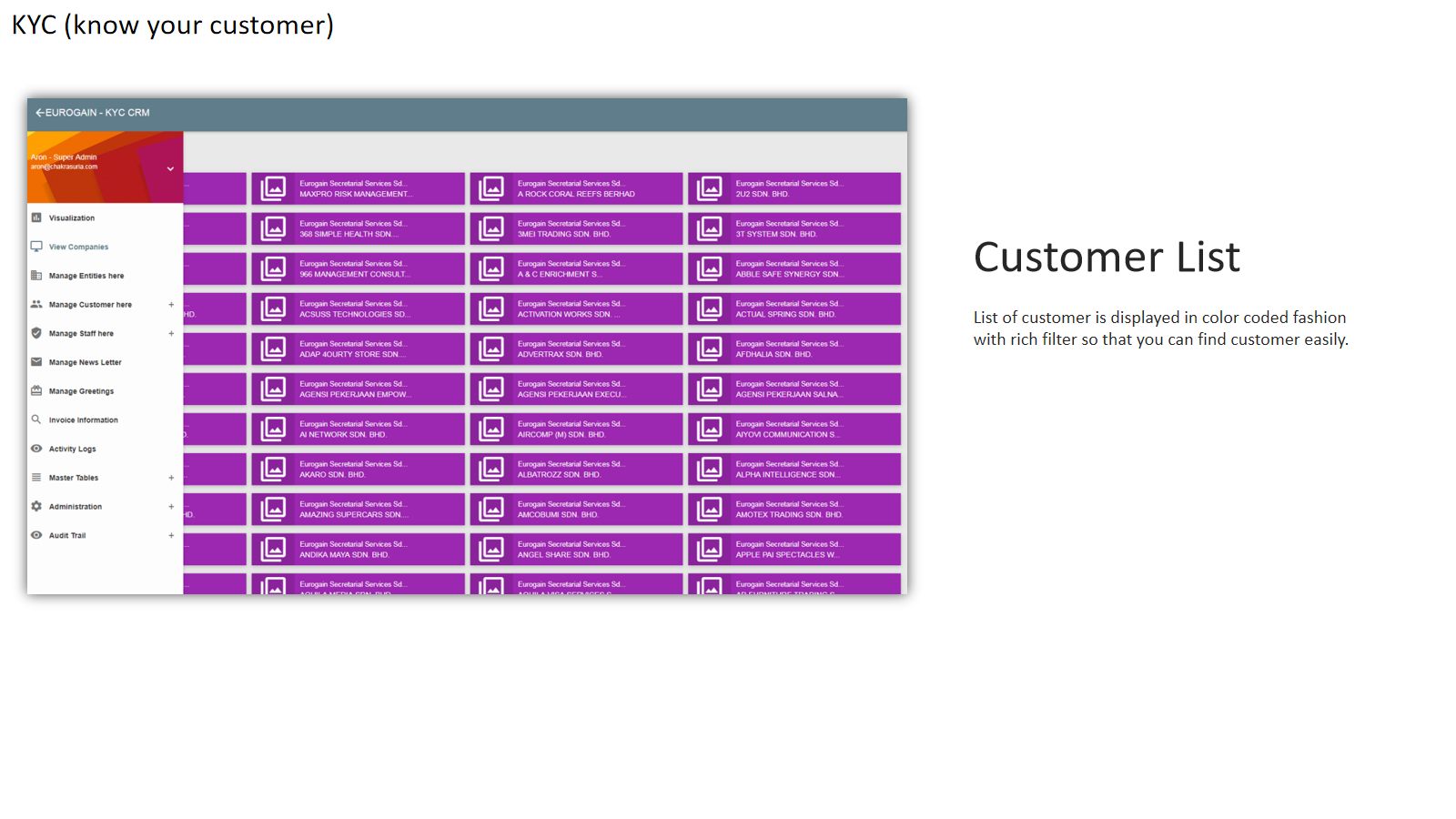KYC — Know Your Customer — screen 3