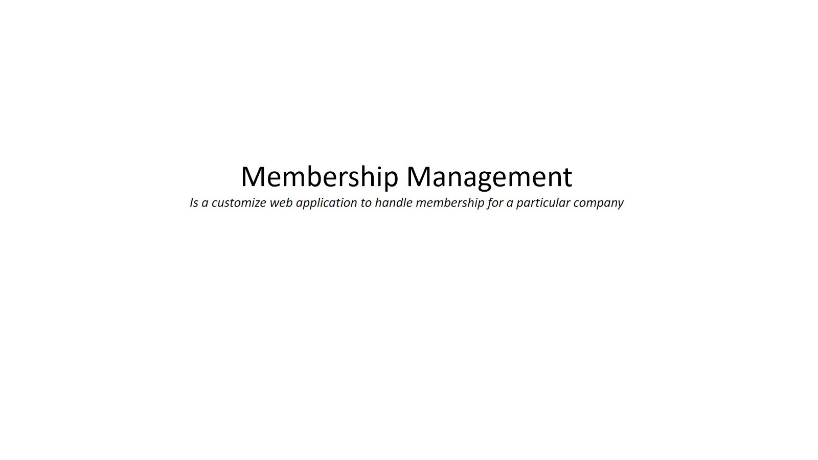 Membership Management cover