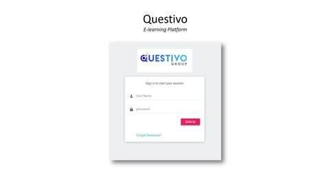 Questivo — E-Learning Platform cover