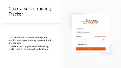 Training Tracker cover