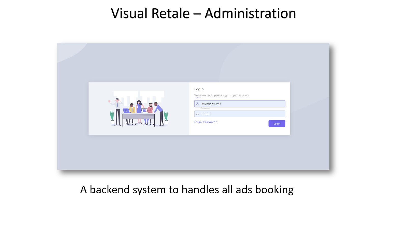 Visual Retale — Ad Space Booking — screen 2